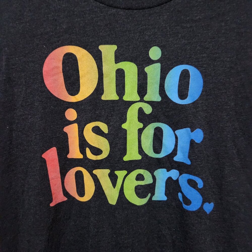 Homage Ohio Is For Lovers Graphic Tee Multi Color Size Medium - Picture 2 of 6